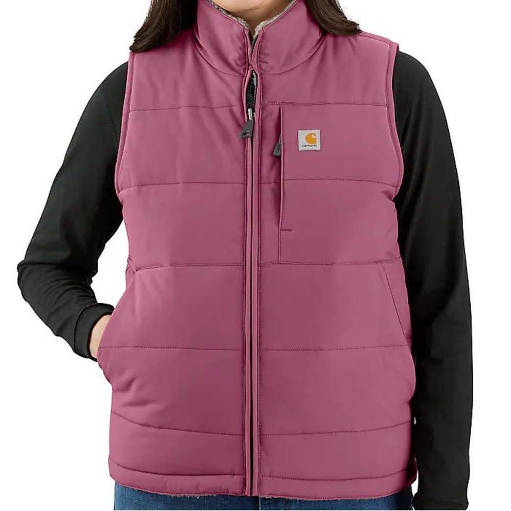 CARHARTT WOMEN'S MONTANA PUFFER VEST - INSULATED - REVERSIBLE (Size L)